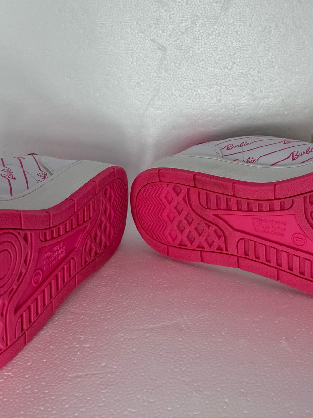 Barbie Logo Pink & Yellow Sneakers - Picture 13 of 13